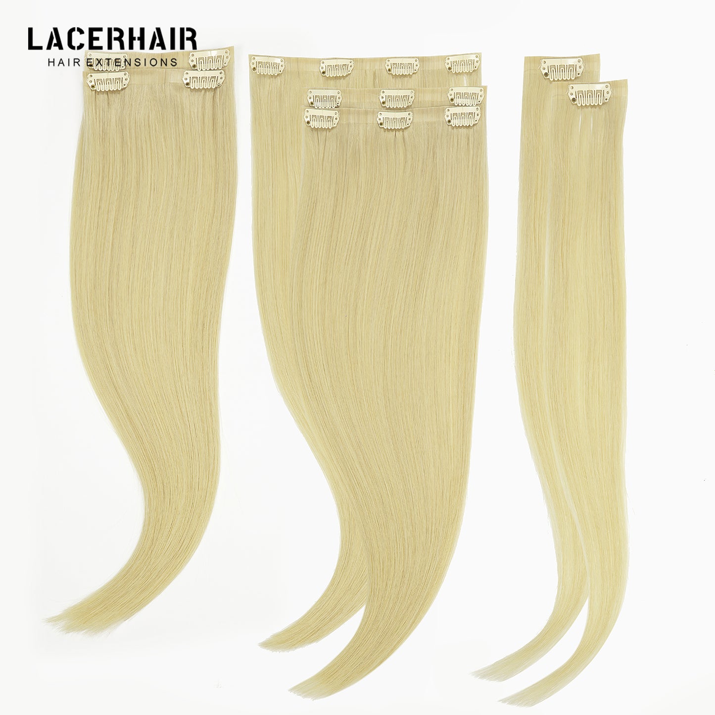 Hair Seamless Clip in Hair Extensions Hair Extensions Clip in Extensions lacerhairofficial