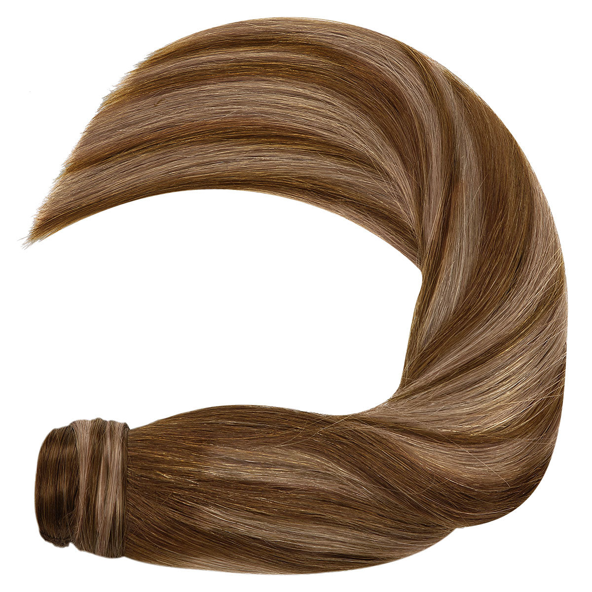 Human Hair Ponytail Wrap Around Ponytail Human Hair Extensions with Invisible Comb blonde clip - lacerhairofficial