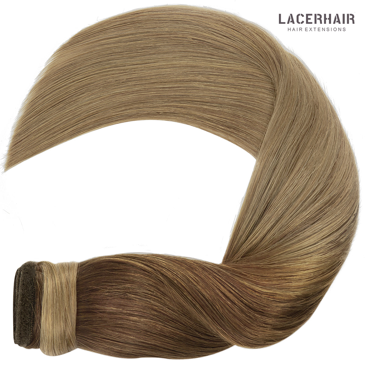 Human Hair Ponytail Wrap Around Ponytail Human Hair Extensions with Invisible Comb blonde clip - lacerhairofficial